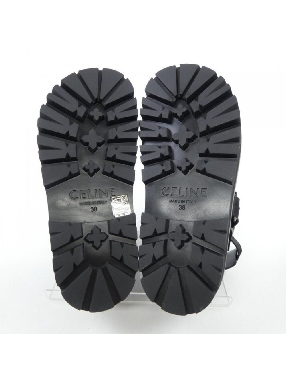 Celine Sandals Black 38 - Picture 4 of 6